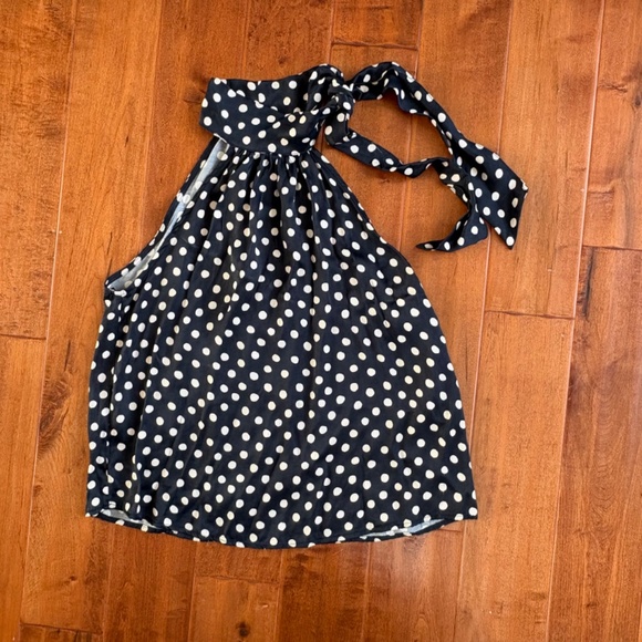 Koton Business Polka Dot Halter Neck Blouse Size UK 12 - Picture 4 of 12